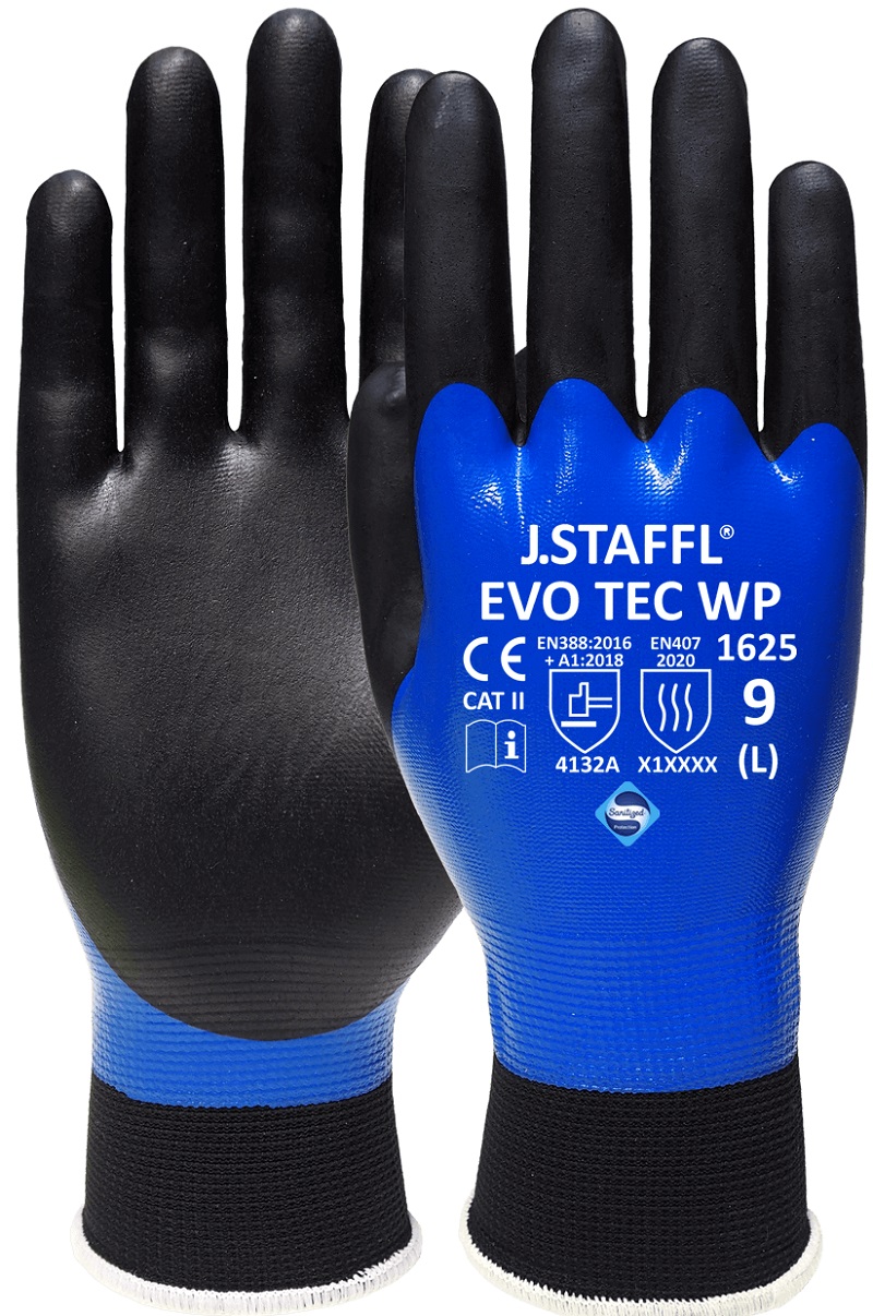 EVO TEC WP flüssigkeitsdichter Nitrilhandschuh 1625 