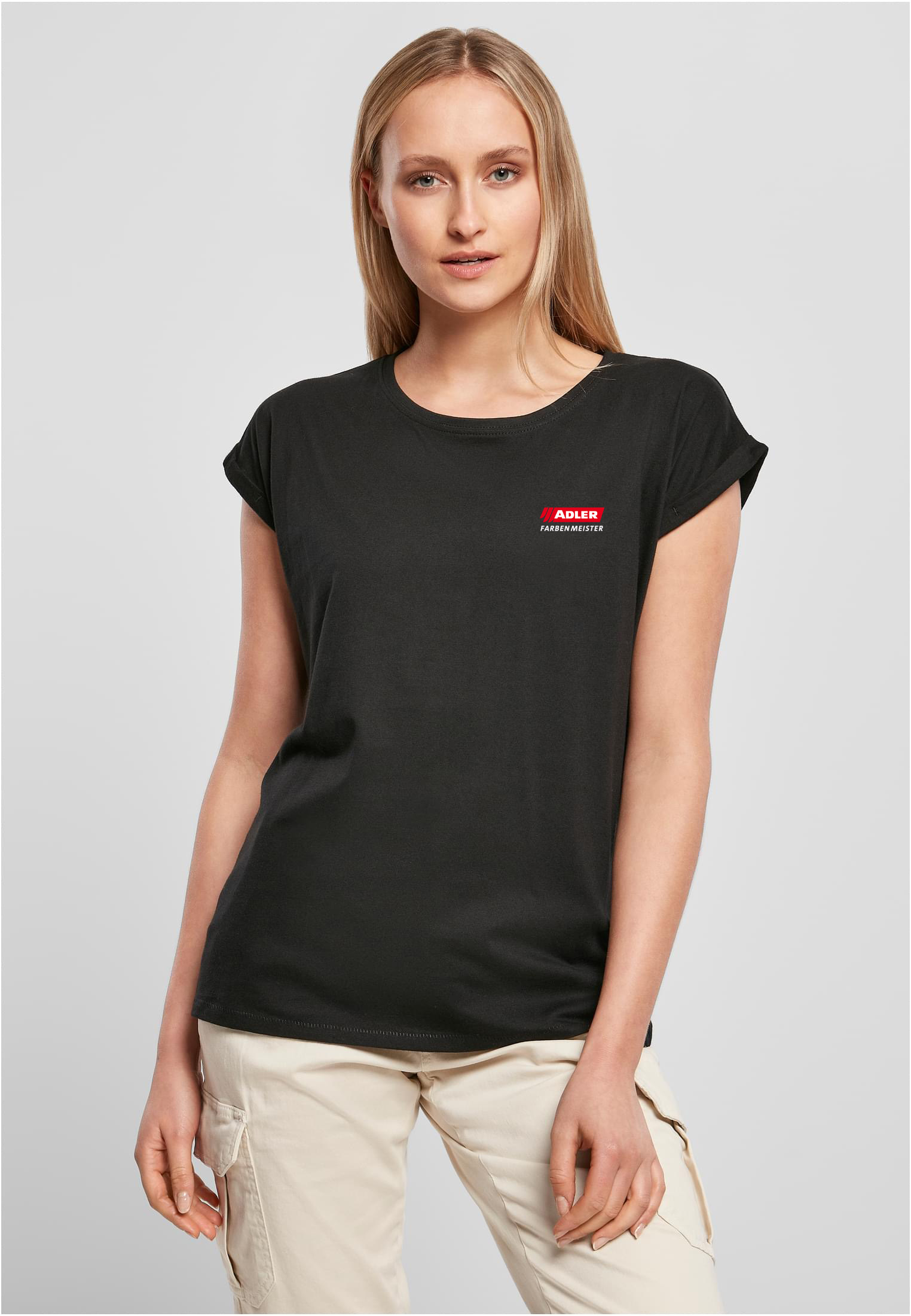 ADLER Ladies´ Extended Shoulder Tee BY021